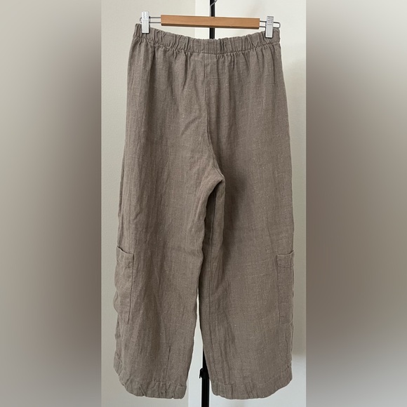 bryn Walker Tan Ankle Pants - Picture 8 of 11